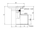 Kratka ściekowa boczna KSB 200-110